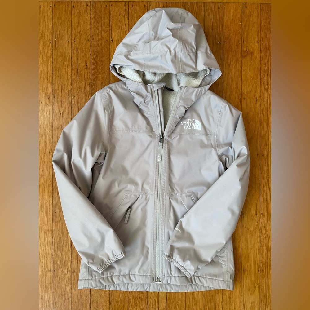 The North Face Girls Hooded Fleece Lined Dry Vent Jacket